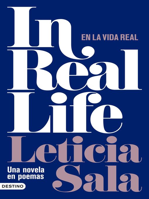 Title details for In Real Life by Leticia Sala - Available